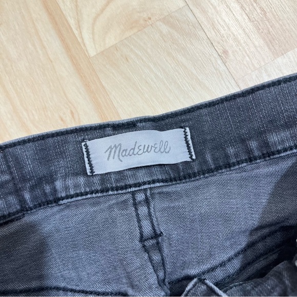 MADEWELL Jeans Women's 27S Grey Skinny Skinny Denim High Rise - Picture 6 of 8